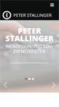 Mobile Screenshot of peterstallinger.at